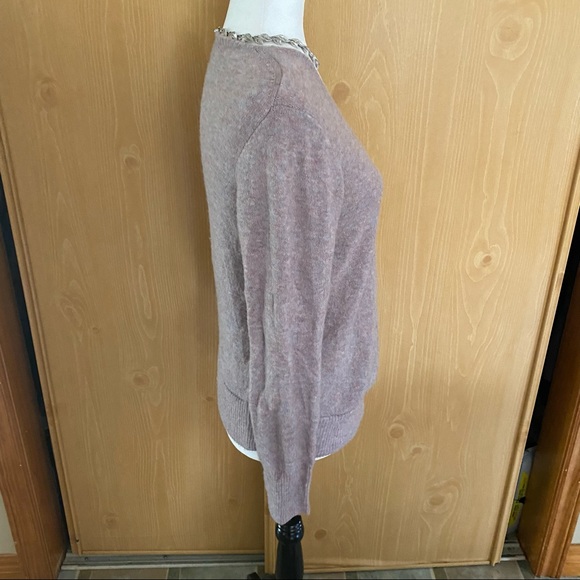 Madewell • Faux Wrap Pullover Sweater - Picture 3 of 6